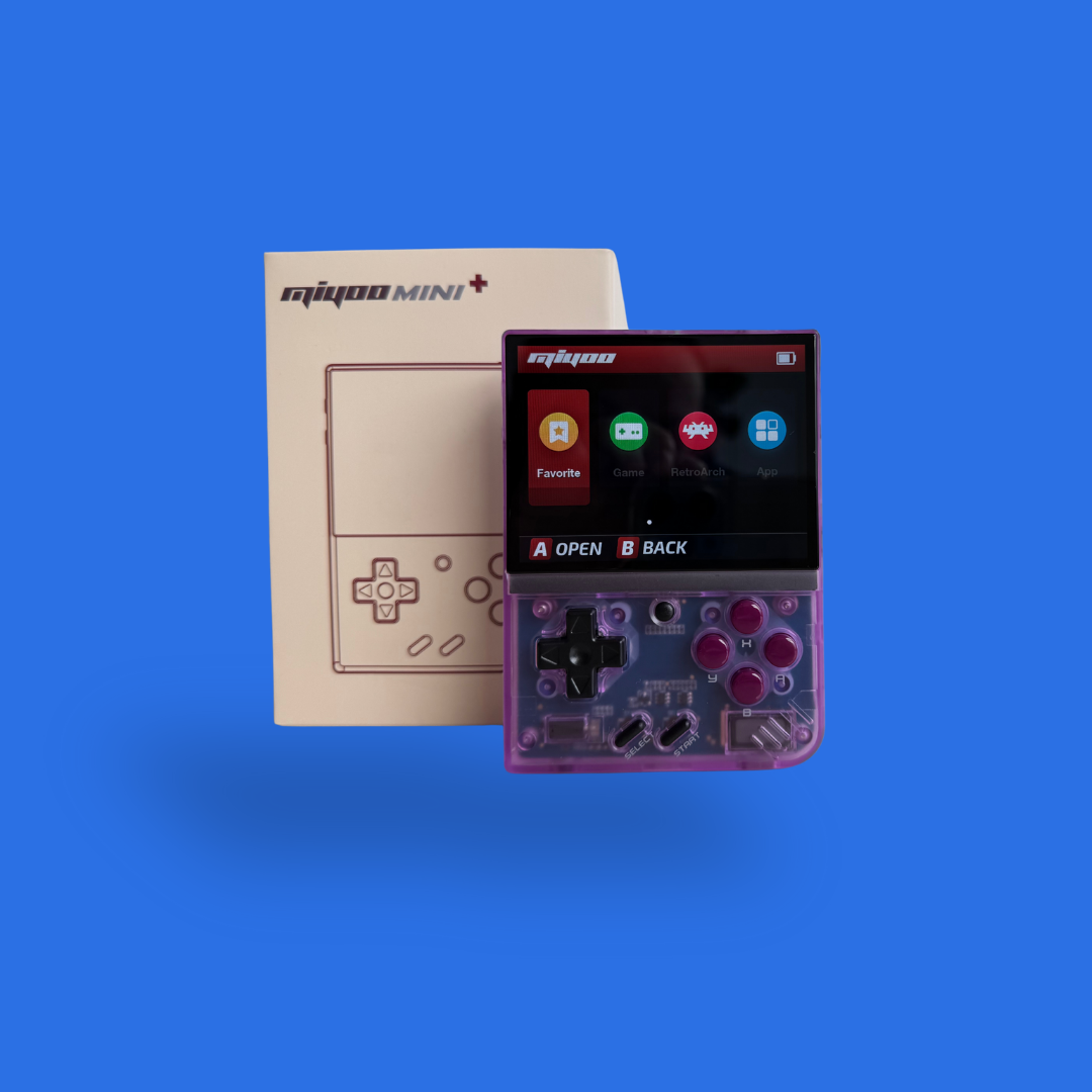 Miyoo mini plus purple box